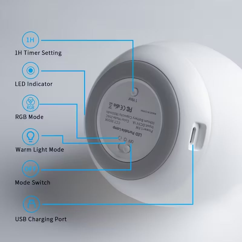 GUZO™ DreamEgg Night Light