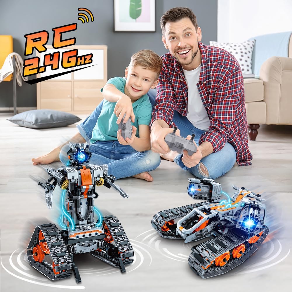 GUZO™ 5 in 1 Robot Building Block Set