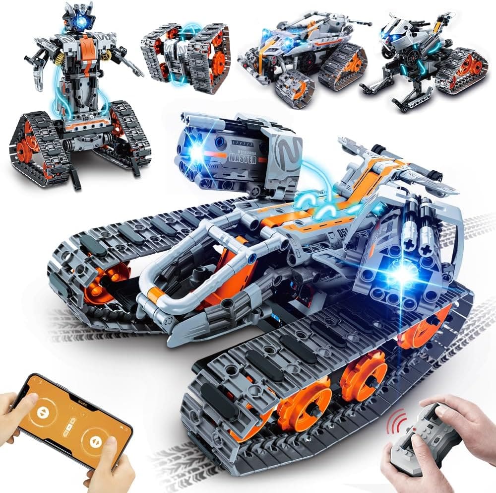 GUZO™ 5 in 1 Robot Building Block Set