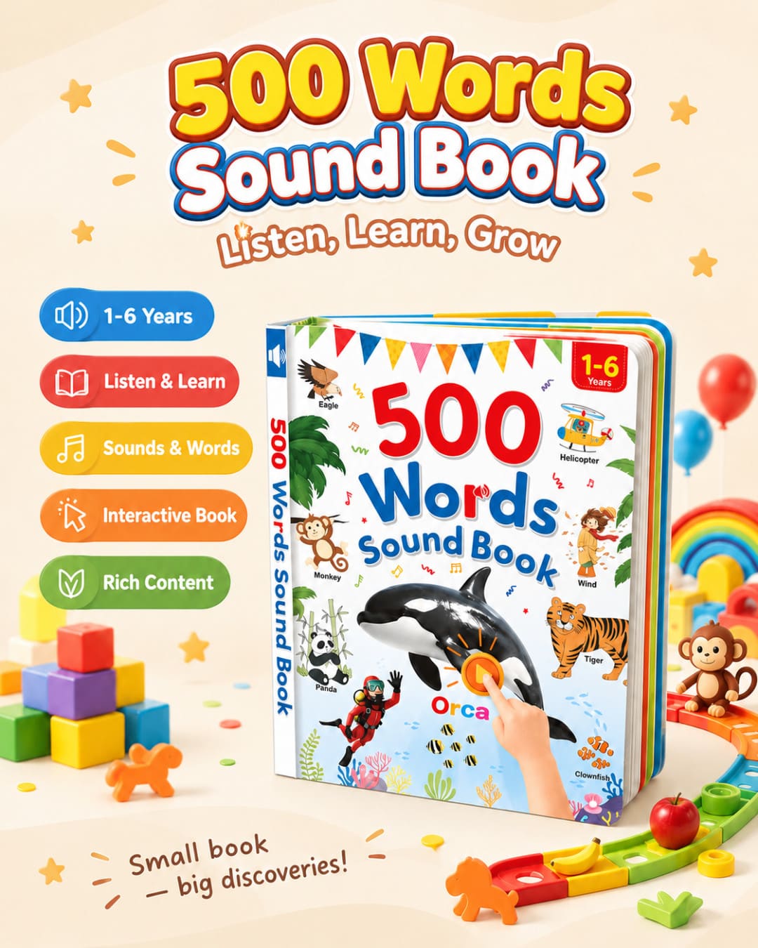 GUZO™ Interactive Sound Book - GUZO